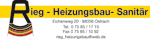 Rieg Heizungsbau und Sanitär Logo